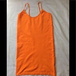 Orange summer top